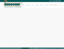 Tablet Screenshot of innovair.com